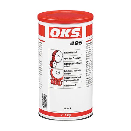 Exemplary representation: OKS 495, adhesive lubricant (can)