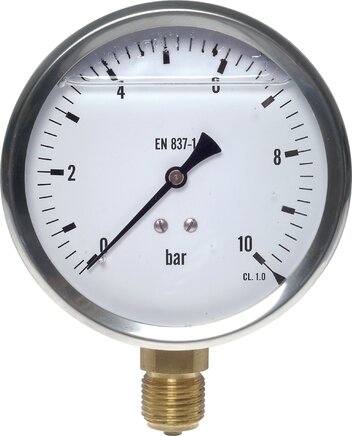 Exemplary representation: Vertical glycerine manometer