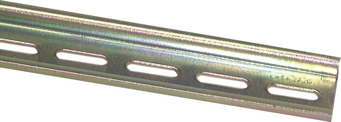 Exemplary representation: DIN mounting rail