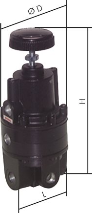 Exemplary representation: Precision vacuum regulator